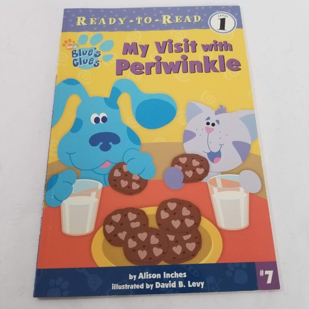 Blue's Clues "My Visit with Periwinkle" Ready to Read Softcover Book Lev…